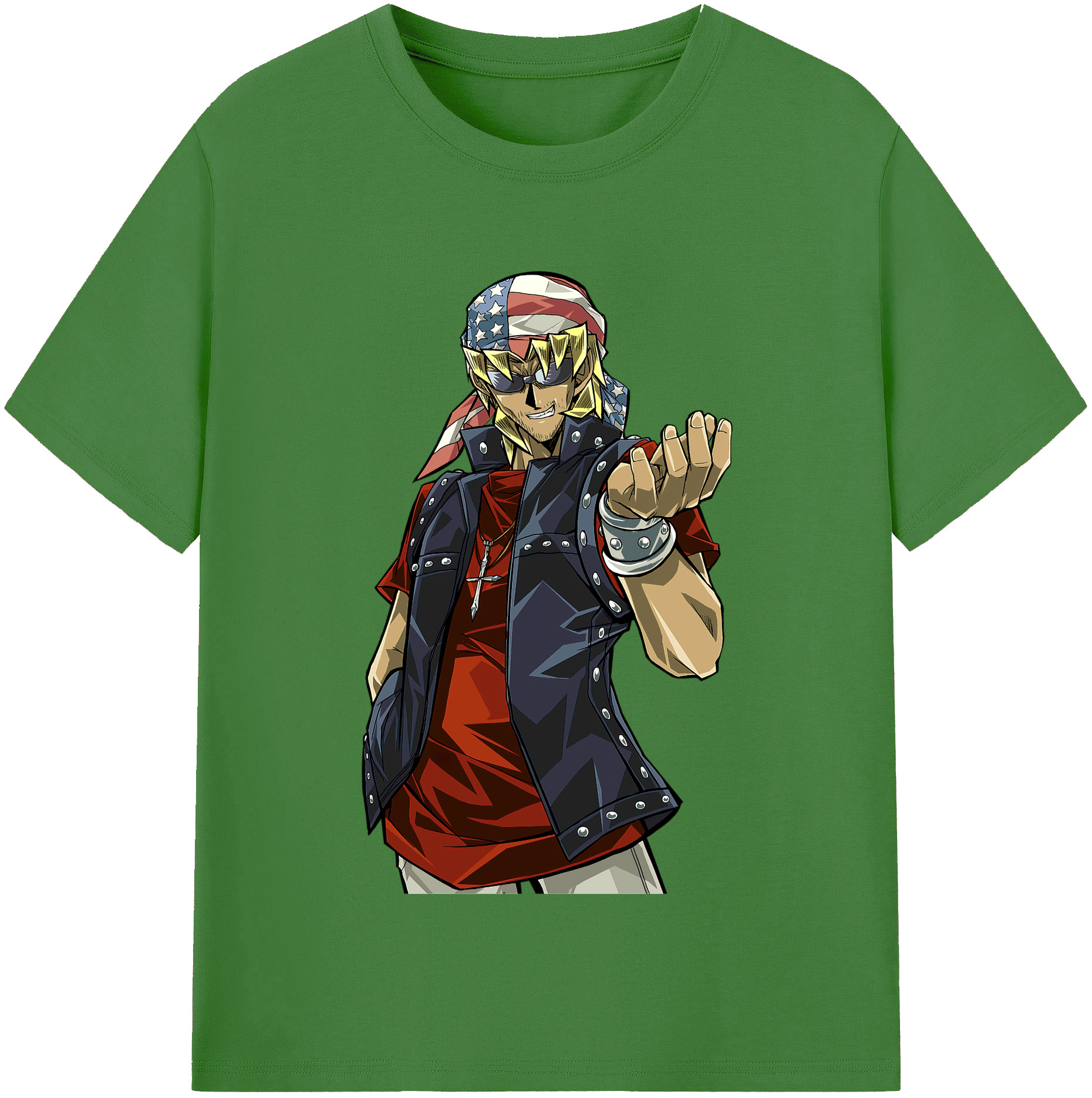 （画像用） 遊☆戯☆王 Yu-Gi-Oh! レディースカジュアルプリントTシャツ（綿100％）